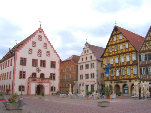 Bad Mergentheim town square