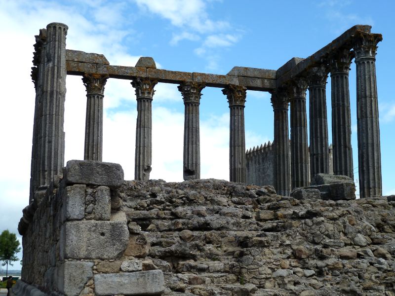 Evora Roman Diana temple