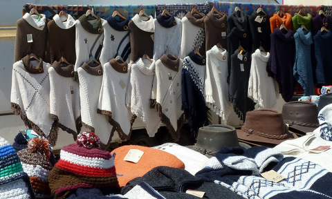Cabo s Vicente Ponchos stall