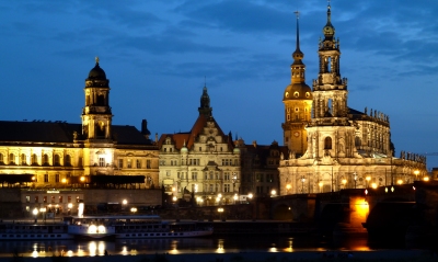 Dresden by night