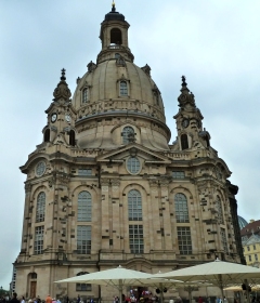 Rebuilt Frauenkirche Dresden