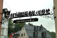 iron sign at Schwarzenberg