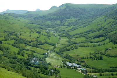 Maronne valley near Salers