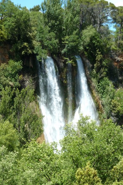 Sillans la Cascade waterfall