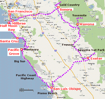 California routemap