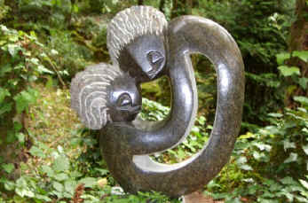 African sculpture at Cadiot