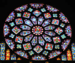 Chartres - rose window