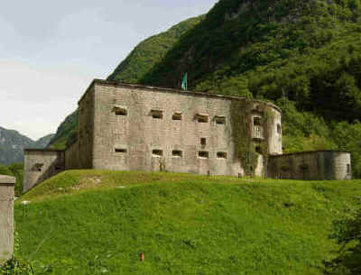 Fort Kluze from WW1