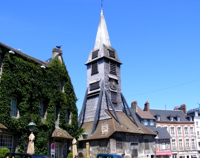 Honfleur wooden church tower