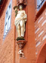 Goslar - ornate figures