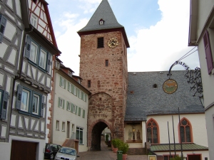 Hirschhorn town gate