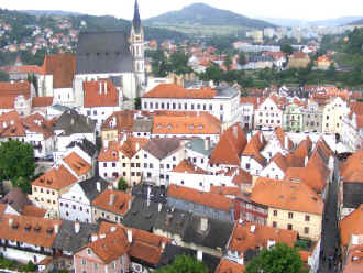 View from the tower over the old town