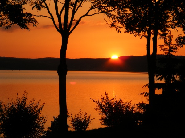 Lac de Naussac sunset
