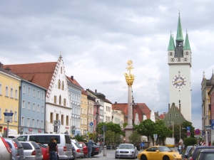 Straubing town centre