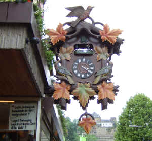 St Goar wooden cuckoo clock