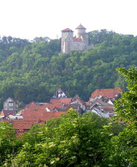 Schloss Normanstein above Treffurt